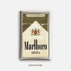 Marlboro Vintage Art 100s Cigarette Case Holder Wallet